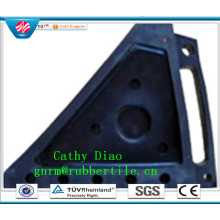 Qingdao Factory Supply Cuña de goma para coche Cuña de goma Tapón de rueda de goma Tapón de rueda de coche